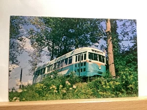 PCC Streamliner #1101, Nat’l Trolley Museum: Washington, DC, - Vintage Postkarte - Bild 1 von 3