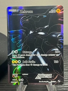 Zekrom Full Art Holo 114/114 Pokemon 2011 - Foto 1 di 3