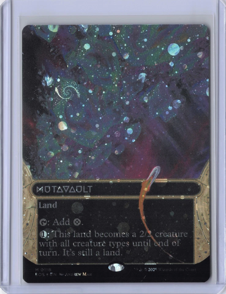 Mutavault (0118) (Borderless) (Galaxy Foil) Edge of Eternities: Stellar Sights - Image 1 of 2