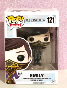 2016 Funko Pop Games Dishonored 2 EMILY Vinyl Figur #121 mit Box - Bild 1 von 7