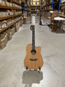 Timberidge TRC-3T-NST '3-Series' Spruce Solid Top Acoustic-Electric Guitar - Picture 1 of 9