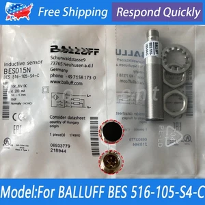NEU für Balluff BES015N BES 516-105-S4-C Näherungssensor Schalter PNP 4Pins - Bild 1 von 9