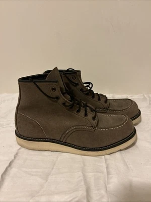 Red Wing 6" Muleskinner Classic Moc Toe Boot Slate Discontinued 8863 USA Size 9D - Image 1 of 4