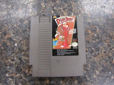 Who Framed Roger Rabbit Original Nintendo 1989 Cartridge Game Tested & Working - Image 1 of 4