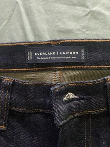 EVERLANE, Men’s Relaxed 4-way Stretch Organic Jean/Uniform in Indigo, Sz 30X30. - Picture 1 of 4