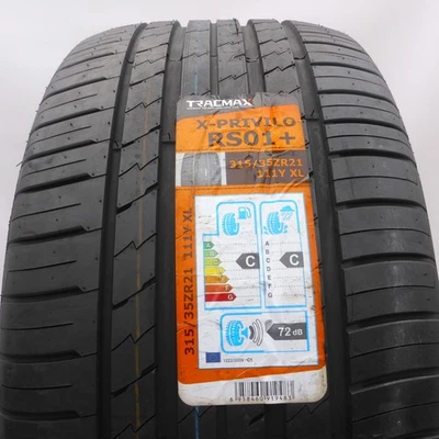 315 35 21 1x TRACMAX 315/35 R21 111Y Privilo Sommerreifen M+S 2020  VOLL - Bild 1 von 4