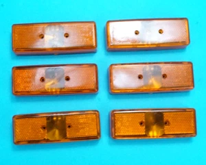 6 x Luces de lámpara marcadoras laterales ámbar modelo Radex 905 - Remolque y caja para caballos - Imagen 1 de 2