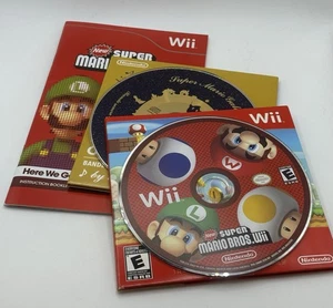 Super Mario Bros Wii (Nintendo Wii, 2009) Super Mario Galaxy Soundtrack komplett - Bild 1 von 7