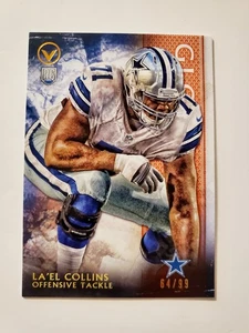 Topps Valor Glory SP/99 2015 La'el Collins #93 Rookie RC - Imagen 1 de 2