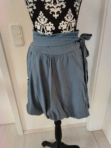 Süßer Rock Ballonrock Esprit * Blaugrau * Gürtel Taschen * Gr. M * Jersey * - Bild 1 von 3