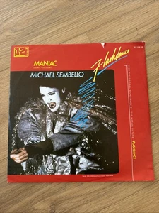 Michael Sembello Maniac 12” Single Vinyl German Release 812 516-1 - Imagen 1 de 4