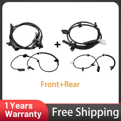 4x Front+Rear ABS Wheel Sensor Speed For Buick Enclave Chevy Traverse GMC Acadia - Изображение 1 из 4