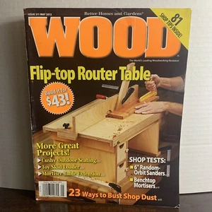 Wood Magazine May 2012 Flip-Top Router Table Build For $43! - Picture 1 of 4