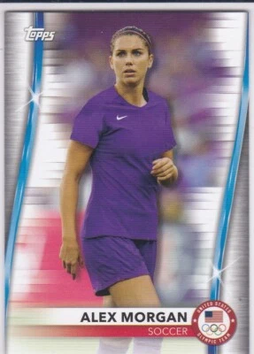 ALEX MORGAN Soccer TEAM USA Olympic 2021 TOPPS San Diego Wave FC Card WORLD CUP - Image 1 of 2