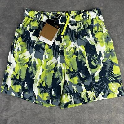 Pantalones Cortos The North Face Para Hombre Clase V Verde Afilado Tropical Camuflaje FlashDry $50 Foto 1 de 4