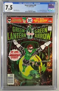 GREEN LANTERN 90 (1960) CGC 7.5 1ST SAAREK MIKE GRELL (SLAB GRADE) - Bild 1 von 1