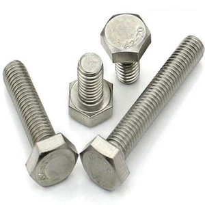Juego de tornillos/pernos hexagonales M12 HT 8,8 BZP x 16 20 25 30 35 40 50 65 70 90 100 mm - Imagen 1 de 3