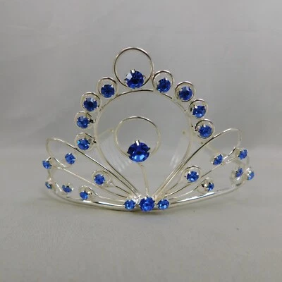 Tiara princesa de metal con joyas disfraz de Halloween tocado nupcial #6318 Foto 1 de 4