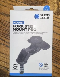Quad Lock Motorcycle Fork Stem Mount PRO - Picture 1 of 3