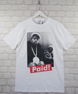 Camiseta Eric B & Rakim Pagada Blanca Rap Hip Hop Crew *LIQUIDACIÓN* Talla MEDIANA - Imagen 1 de 2
