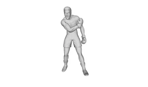 Printle F Homme Muhammad Ali Boxing Boxer Sport Figure for Dioramas Train Sets - Picture 1 of 11