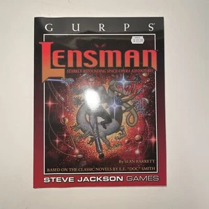 GURPS Lensman SJG RPG Steve Jackson Games 2nd Ed Role Playing Game Excellent - Picture 1 of 2