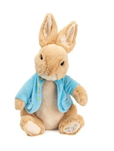 GUND Beatrix Potter Classic Peter Rabbit in Blue Coat Deluxe Soft Plush NWOT - Picture 1 of 12