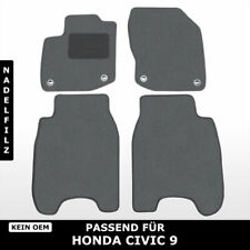 Velours schwarz Fußmatten passend für HONDA CIVIC 6.Gen EJ9