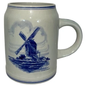 Vintage, Rare Delftware Dual Design Amsterdam, Holland Stein Mug - Picture 1 of 4