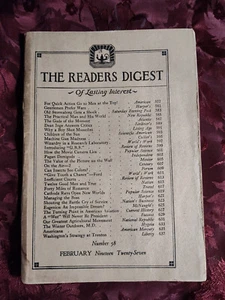 Reader's Digest Februar 1927 E. Alexander Powell I A R Wylie Pierre Dumas - Bild 1 von 1