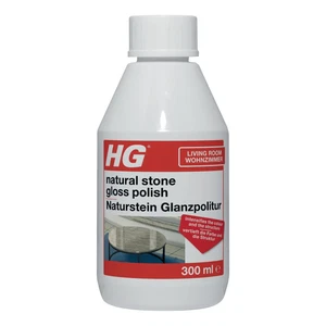 HG Natural Stone Gloss Polish For Tables, Windows & Kitchen Restores Shine 300ml - Picture 1 of 4