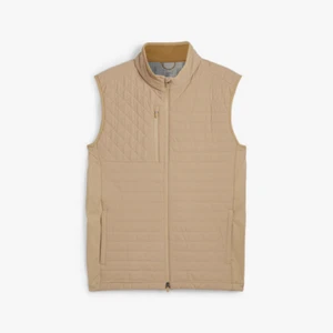 New Puma Scotia 2.0 Insulated Golf Vest Prairie Tan #627201 - Picture 1 of 6