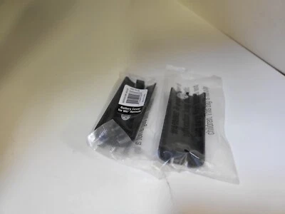 2X NUEVA Tapa Cubierta Batería de Repuesto Hyperkin Negra para Mando Nintendo Wii #Z1 Foto 1 de 2