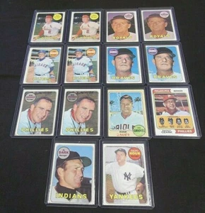 (14) TOPPS MANAGER CARDS LEO DUROCHER,LUM HARRIS,BOB SKINNER,JOE GORDON,ETC(7567 - Picture 1 of 2