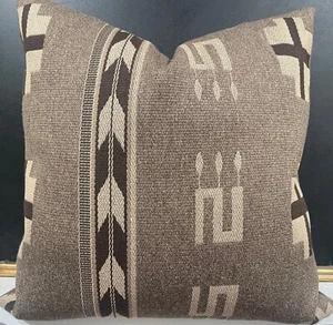 Ralph Lauren Dancing Arrows Blanket Churro Italian Wool Custom Pillow Cover - Picture 1 of 12