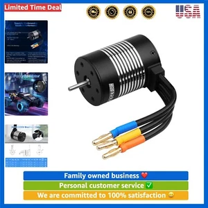 Motor sin escobillas de coche de radiocontrol de alta eficiencia 1/10 - 50000 RPM diseño impermeable - Imagen 1 de 9
