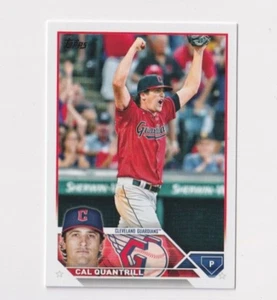 (10) LOTTO CARTE BASE CAL QUANTRILL 2023 TOPPS SERIE 1 #255 CLEVELAND GUARDIANS - Foto 1 di 1