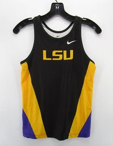 LSU Tigers Jersey Team Issued Women Medium Track & Field Black Nike Dri Fit NEW - Picture 1 of 10
