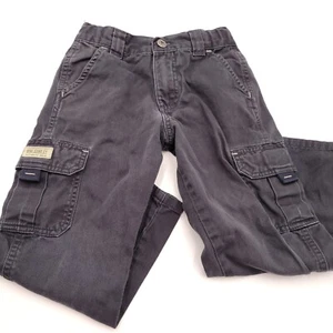 Wrangler Pants Size 5 Reg Boys Carpenter Gray Adjustable Waist Toddler - Picture 1 of 6