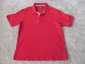 Hathaway Men's Red Sleeve Collared Polo Golf Shirt, Stretch, Size 2XL, VGC - Picture 1 of 6