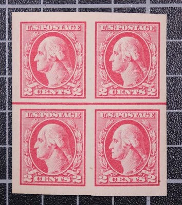 Scott 532 - 2 Cents Washington - MNH Block PSE Cert Grade 95 SCV $750.00 - Image 1 of 2