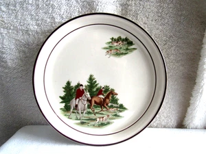 4 Vintage TALLY HO Fuchsjagdszene Arklow 7,5" Brotteller Irland #9043 - Bild 1 von 4