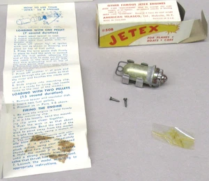 circa 1954 JETEX 50B ENGINE mint in box for plane boats cars - Picture 1 of 9
