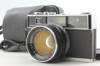[NEAR MINT w/ Case] Mamiya Super Deluxe 48mm F1.5 Rangefinder Camera From JAPAN - Image 1 of 4
