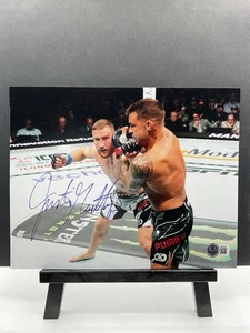 Justin Gaethje signed Foto UFC signed BAS MMA handsigniert BMF Ultimate Fighter - Bild 1 von 3