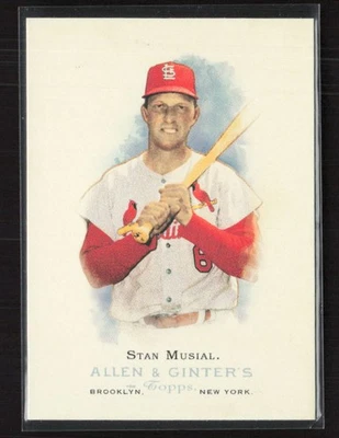 2006 Topps Allen & Ginter #279 Stan Musial St. Louis Cardinals (T) - Image 1 of 2
