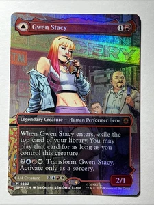 Gwen Stacy (0202) (Borderless) [Marvel's Spider-Man] Magic MTG FOIL - Bild 1 von 15