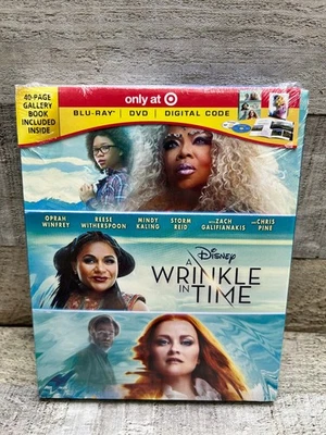 Disney's A Wrinkle in Time Blu-Ray/DVD/Digital Target Exclusive w/40 page book  - Image 1 of 4
