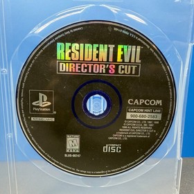PS1 PLAYSTATION 1 RESIDENT EVIL DIRECTOR'S CUT GAME DIRECTORS