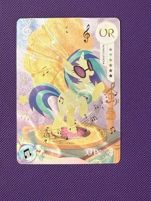2025 Hasbro Kayou DJ Pon-3 MLPME01-UR-007L4 My Little Pony Trading Card - Image 1 of 2